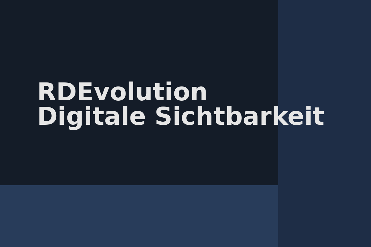 RDEvolution digitale Sichtbarkeit